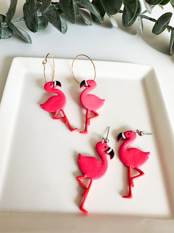 Flamingo Earrings