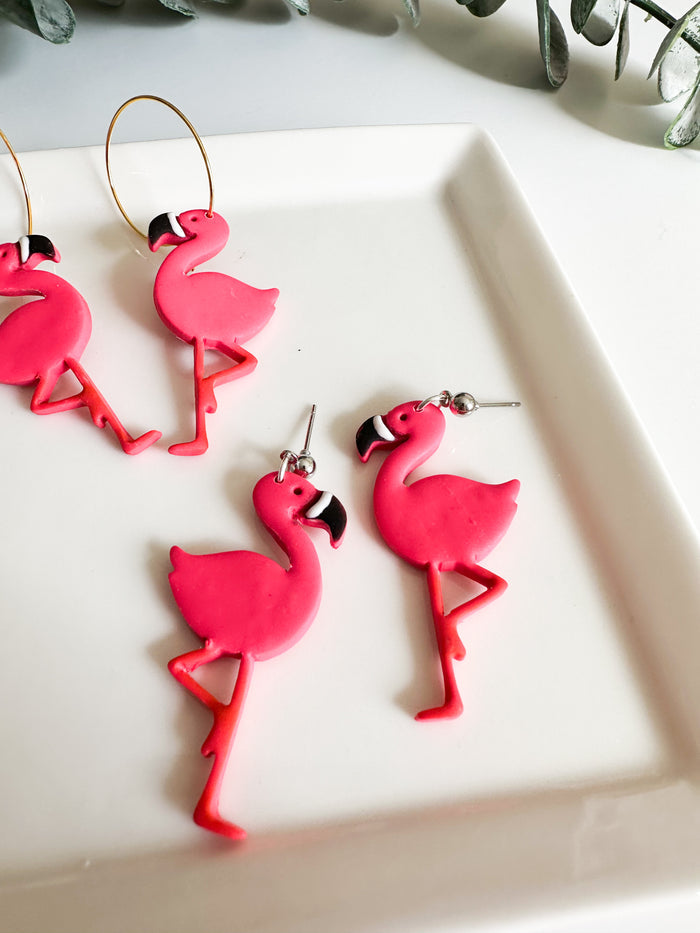Flamingo Earrings