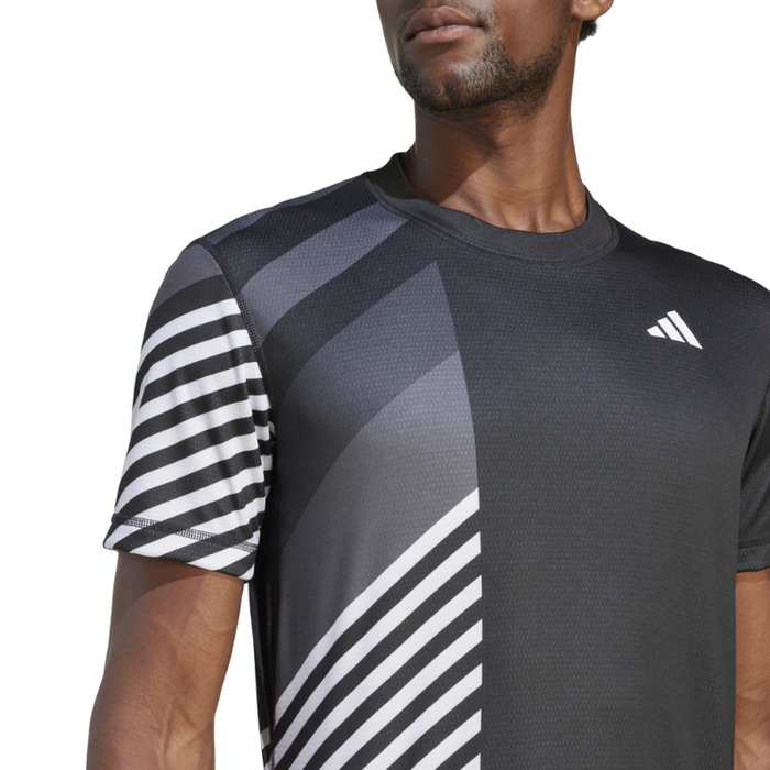Adidas FreeLift Pro Men Tennis Shirt - Black