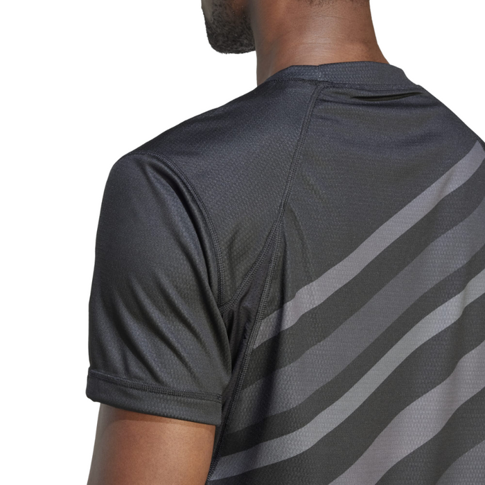 Adidas FreeLift Pro Men Tennis Shirt - Black