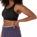 Asics Game Compression Womens Tennis Bra - Performance Black