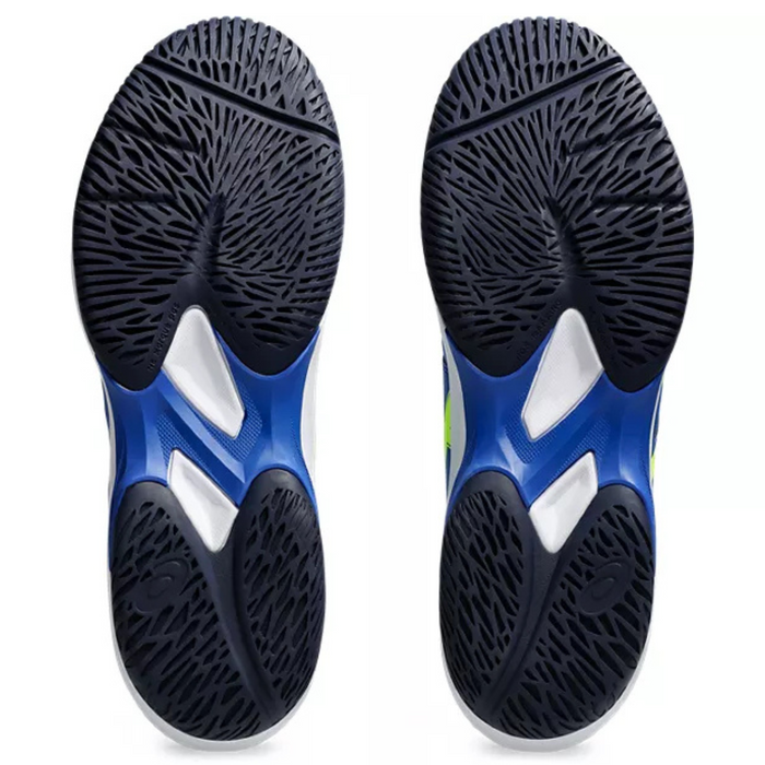 Asics Game FF Mens Pickleball Shoes - Illusion Blue / Safety Yellow