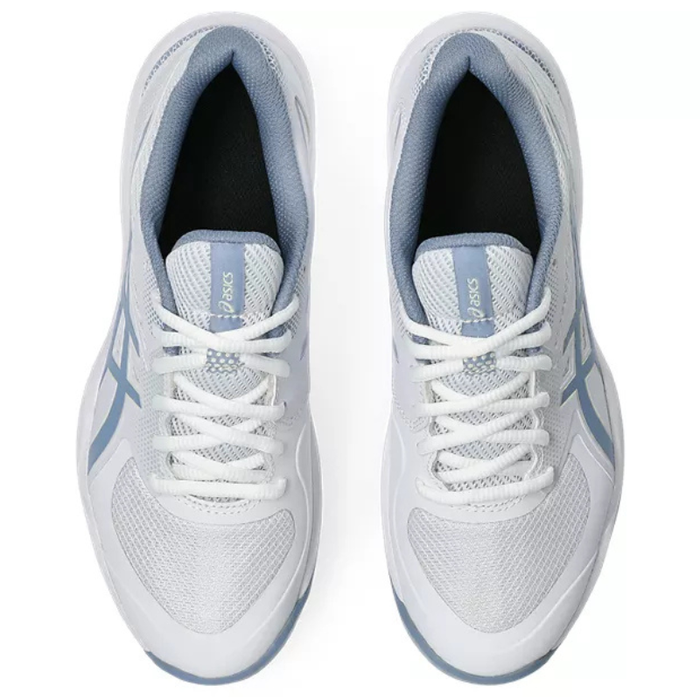 Asics GAME FF Womens Pickleball Shoes - White/Calm Indigo