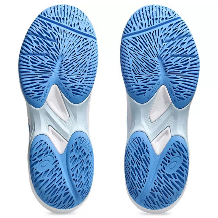 Asics Game FF Womens Shoes - White/Blue Coast