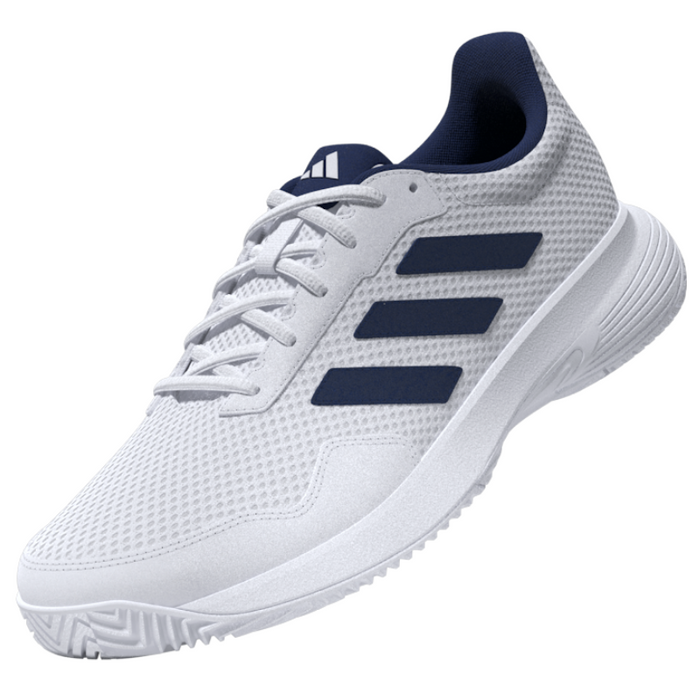 Adidas Game Spec 2 Mens Tennis Shoes - Dark Blue/White