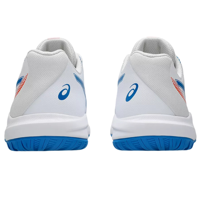 Asics GEL-DEDICATE 9 GS Junior Tennis Shoes - White/Directoire Blue