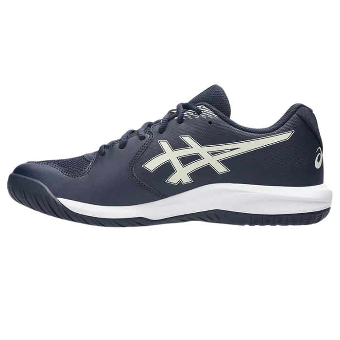 Asics GEL-DEDICATE 9 Wide 2E Mens Tennis Shoes - Midnight/Oatmeal