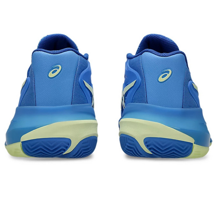 Asics Gel Resolution X Clay Womens Tennis Shoes - Blue Coast /Huddle Yellow