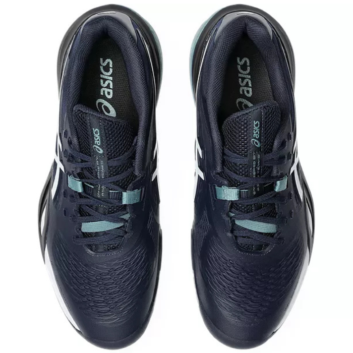 Asics GEL-RESOLUTION X Hard Court Mens Tennis Shoes - Midnight/White
