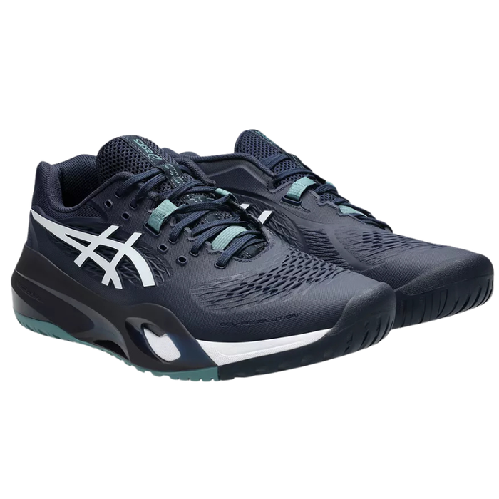 Asics GEL-RESOLUTION X Hard Court Mens Tennis Shoes - Midnight/White