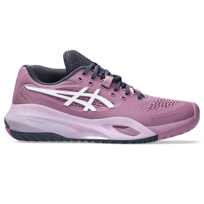 Asics Gel Resolution X Wide D Women Tennis Shoes - Ube/White