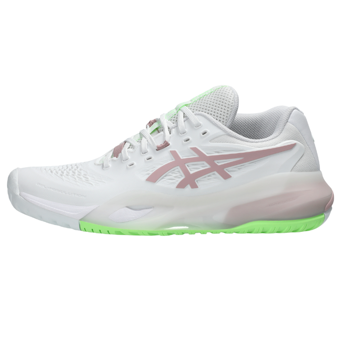 Asics GEL-RESOLUTION X Womens Tennis Shoes - White/Morganite