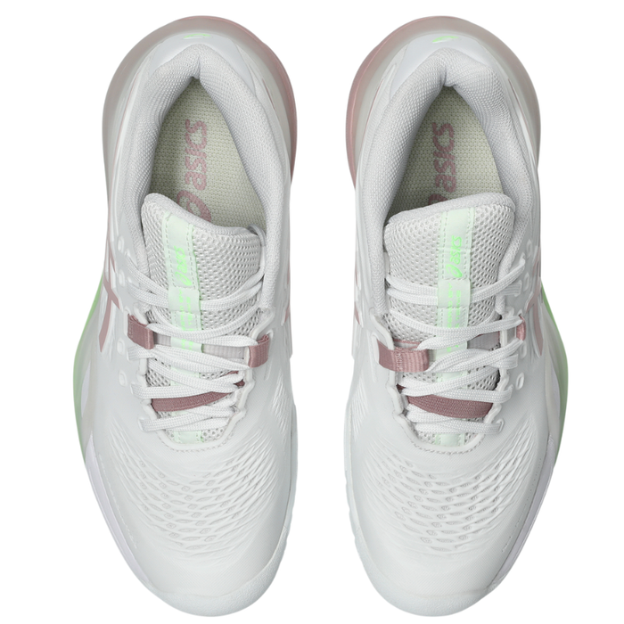 Asics GEL-RESOLUTION X Womens Tennis Shoes - White/Morganite