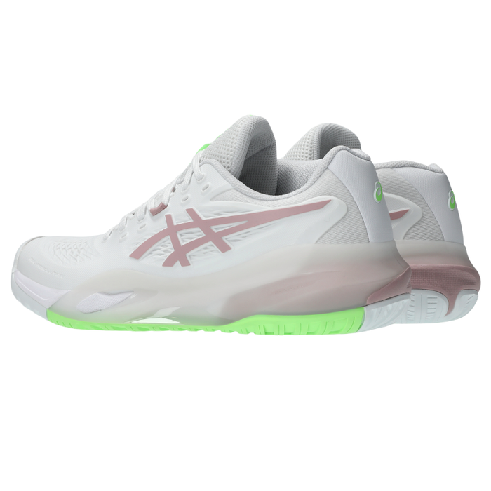 Asics GEL-RESOLUTION X Womens Tennis Shoes - White/Morganite