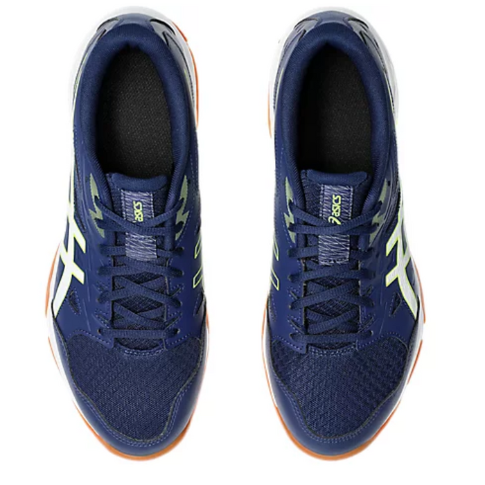 Asics Gel-Rocket 11 Multi Court Men Tennis Shoes - Blue Expanse/Safety Yellow