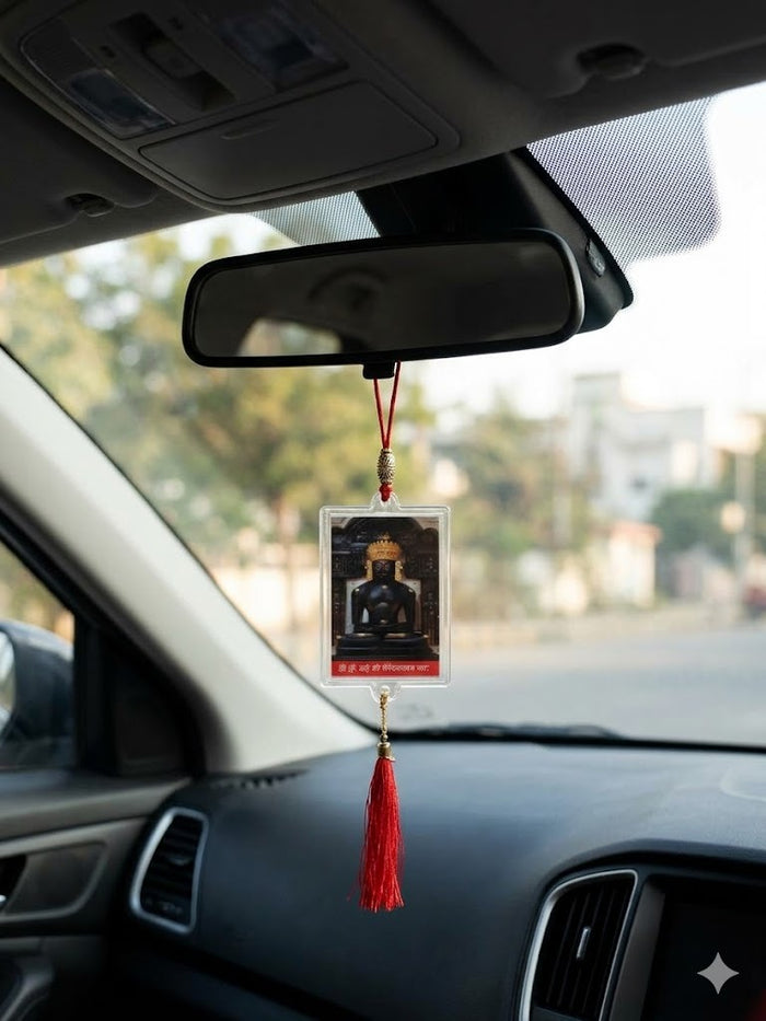 Girnar Car Hanging with Neminath Dada - Girnar Darshan