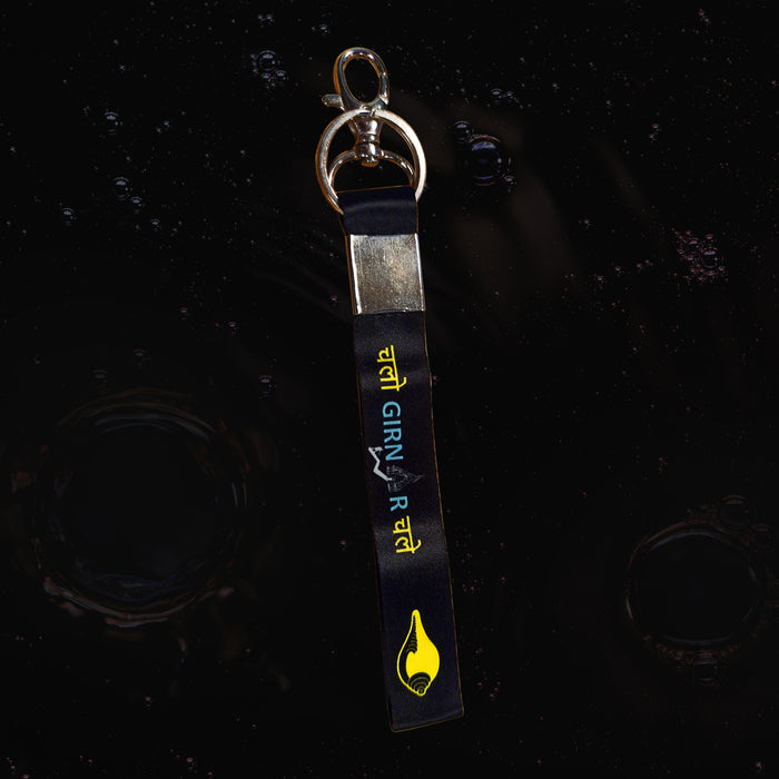 Girnar Keychain Hanging (Black) - Girnar Darshan Jain devotional product