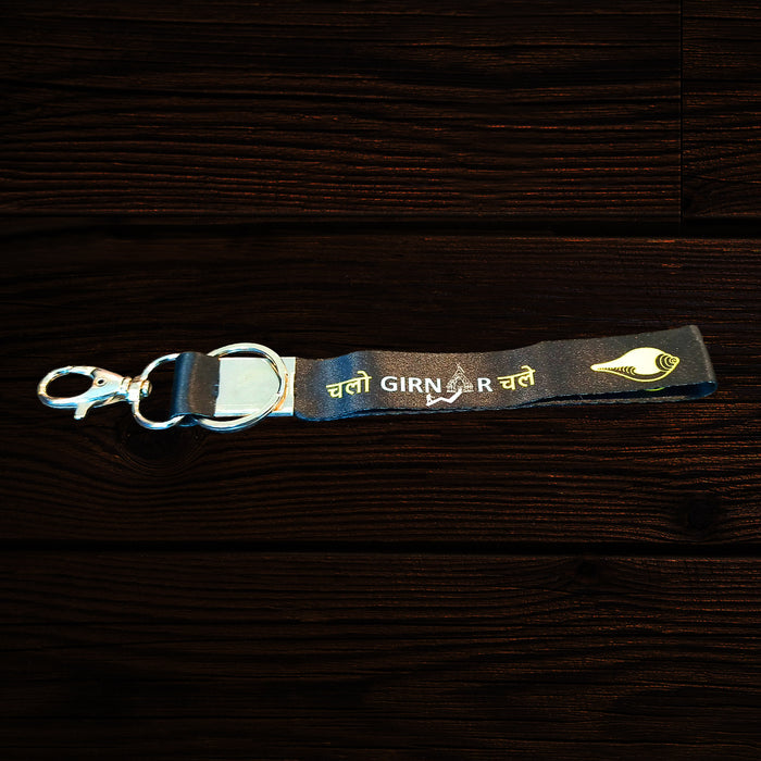 Girnar Keychain Hanging (Black) - Girnar Darshan Jain devotional product
