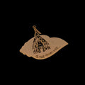 Girnar Mobile Sticker filled Gold _GUJ