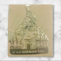 Girnar Mobile Temple-2 transparent  Sticker (Gold, Guj)