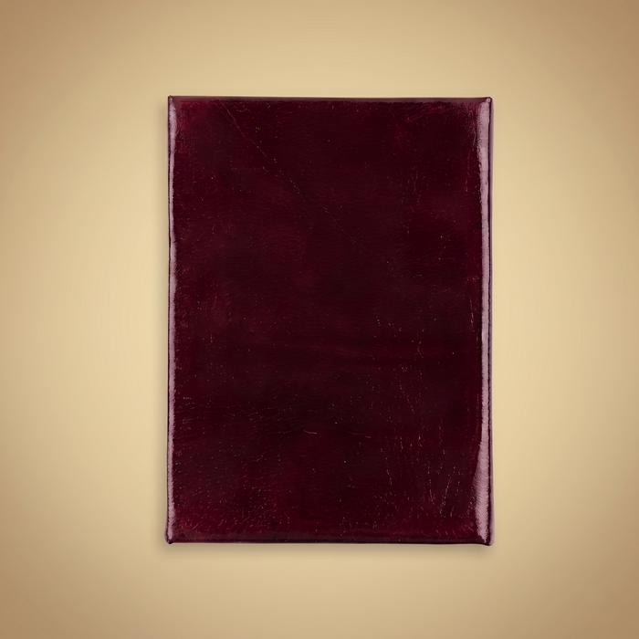Girnar Shankh Embroidered Devotional Diary - Maroon