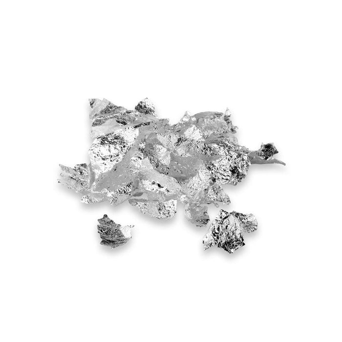 Gold Chef Pure Edible Silver Crumbs 40 mg product image,
Gold Chef Pure Edible Silver Crumbs 40 mg edible decoration,
Gold Chef Pure Edible Silver Crumbs 40 mg premium edible silver for cake and chocolate decorating