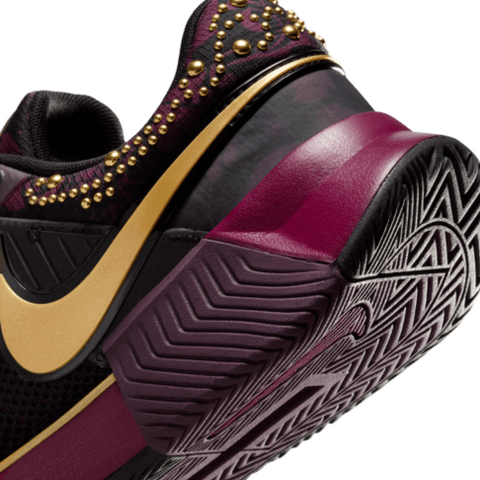 Nike GP Challenge 1 "Naomi Osaka" Hard Court Womens Tennis Shoes - Bordeaux/Metallic Gold-Black