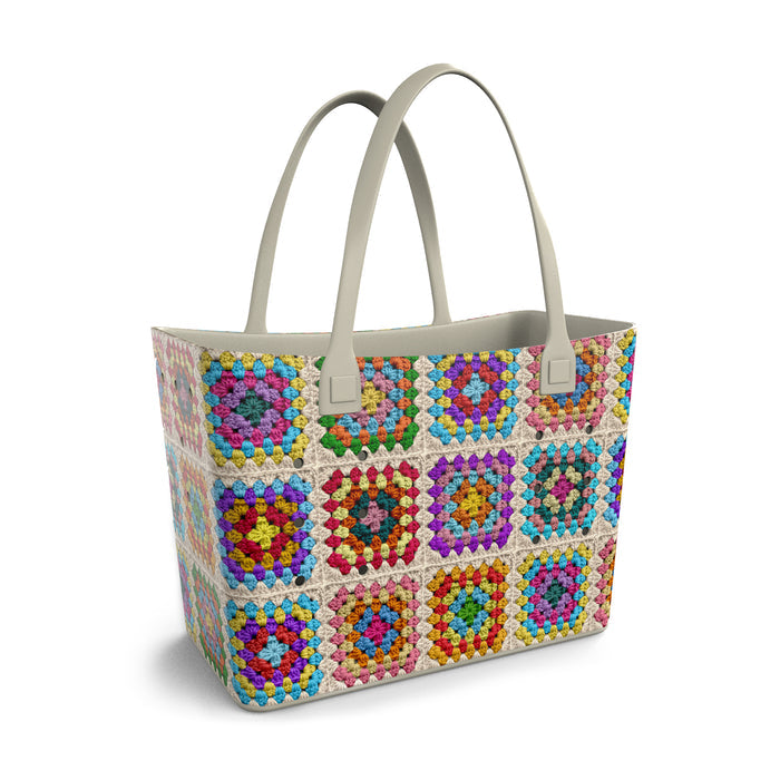 Granny Square Tote Bag