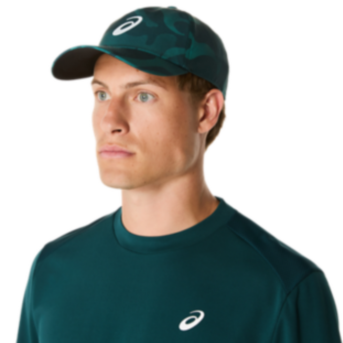 Asics Graphic L Tennis Cap - Saxon Green