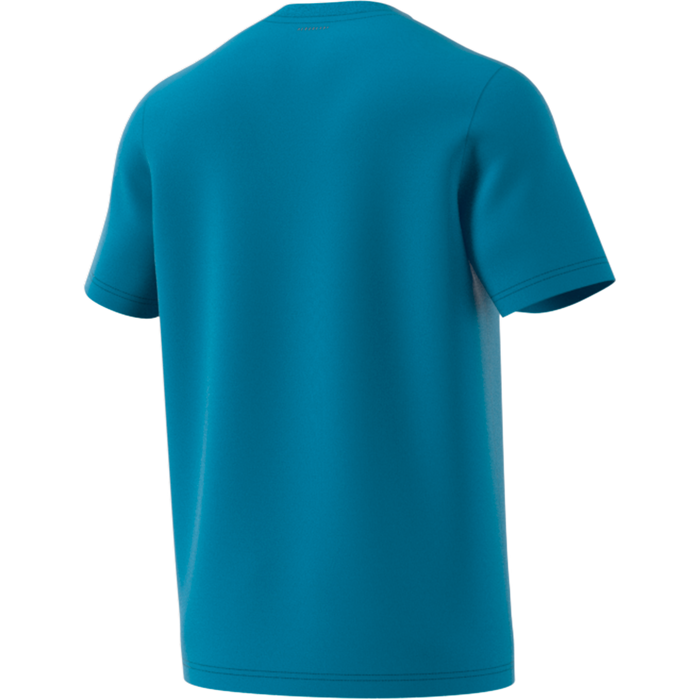 Adidas Graphic Logo Tennis Tee - Cat Camo/Sonic Aqua