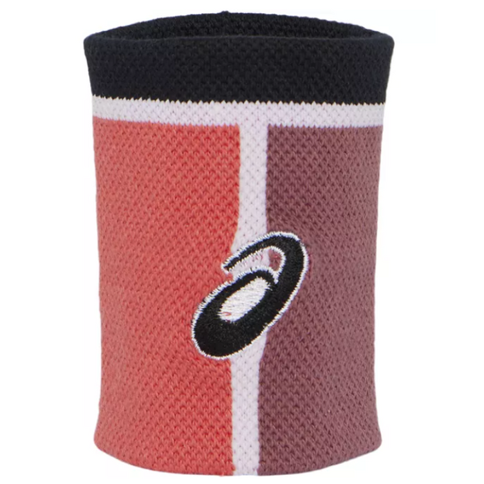 Asics Graphic S Tennis Wristband - Red Snapper
