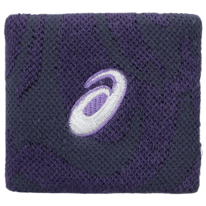 Asics Graphic Single Tennis Wristband - Greyish Purple