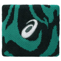Asics Graphic Single Tennis Wristband - Saxon Green