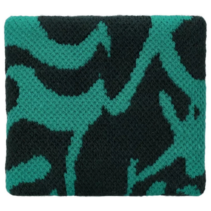 Asics Graphic Single Tennis Wristband - Saxon Green