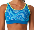 Asics Graphic Women Tennis Bra - Reborn Blue