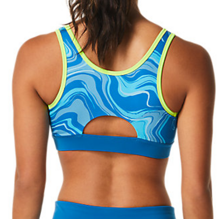 Asics Graphic Women Tennis Bra - Reborn Blue