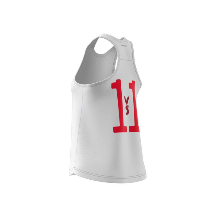 Adidas Graphic Womens Tennis Tank - White