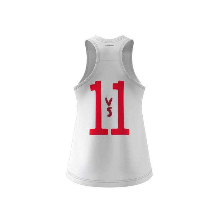 Adidas Graphic Womens Tennis Tank - White