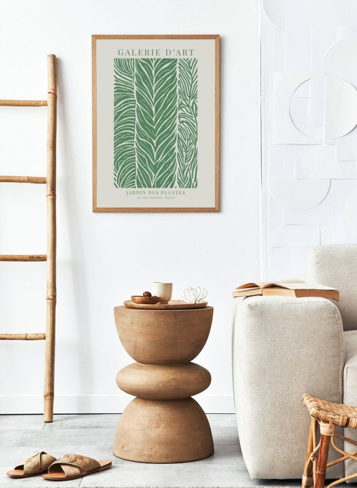 Green Garden of Plants Abstract Foliage Art Print_Sugar & Canvas_Sugar & Canvas