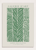 Green Garden of Plants Abstract Foliage Art Print_Sugar & Canvas_Sugar & Canvas