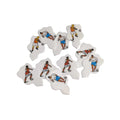 Greens Choice Football Players Cupcake Toppers
