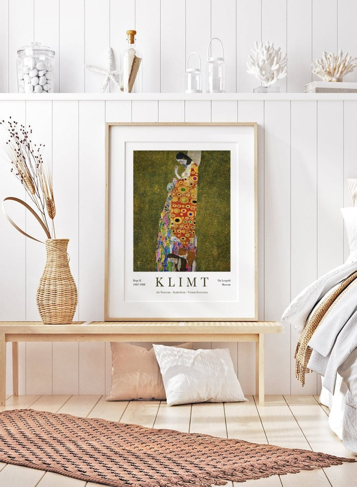 Gustav Klimt Hope II 1907-1908 Art Print_Sugar & Canvas_Gustav Klimt