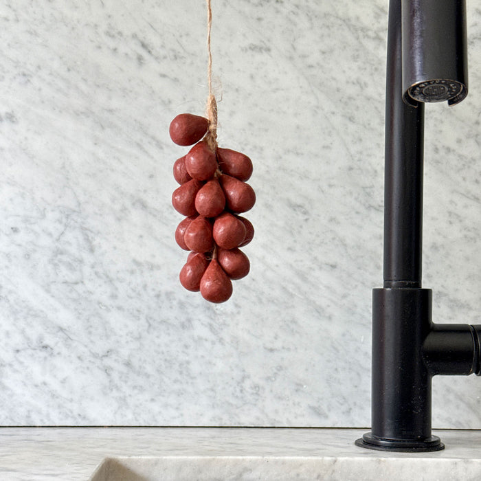 Handcrafted Grapes Soap - 100% Olive Oil (Wine Colored)