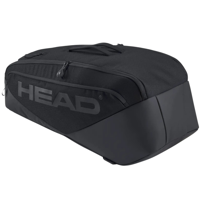 Head 2025 Pro X Novak Djokovic L 9 Racquet Tennis Bag - Black/Ceramic White