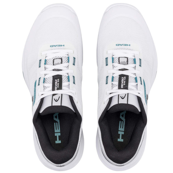 Head 2026 REVOLT EVO 5.0 Mens Tennis Shoes - White/Black