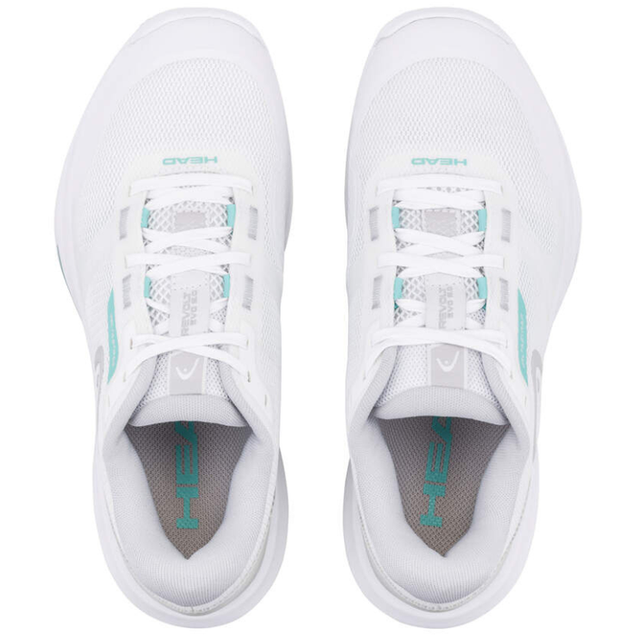 Head 2026 Revolt Evo 5.0 Womens Tennis Shoes - White/Light Grey