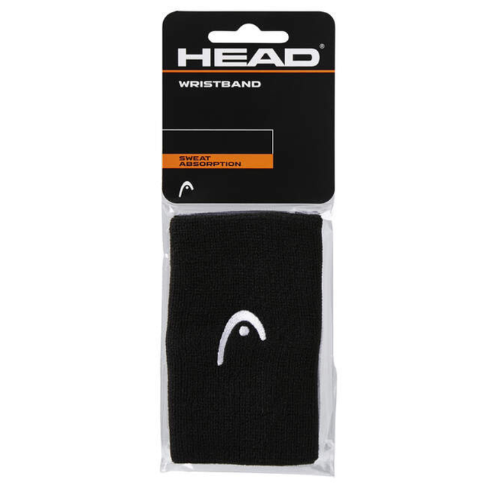 Head 5 inch Tennis Wristband - Black