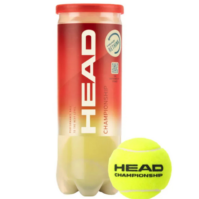 Head Championship 3-Balls Tennis Ball Can