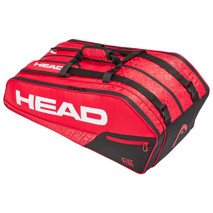Head Core Supercombi 9 Racquet Tennis Bag - Red/Black