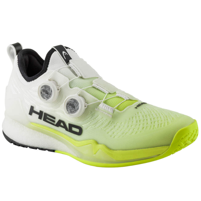 Head Endure Pro BOA Mens Tennis Shoes - White/Yellow